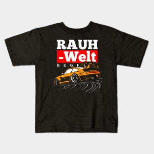 R W B (orange) Kids T-Shirt